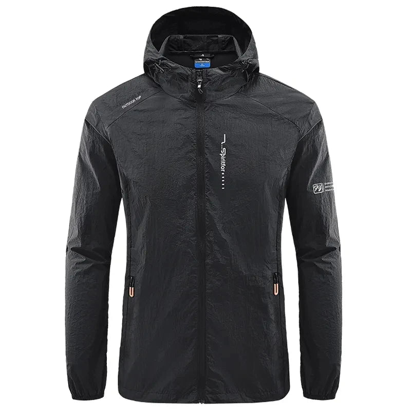 Men's Ultralight Hooded Sun Protection Jacket
