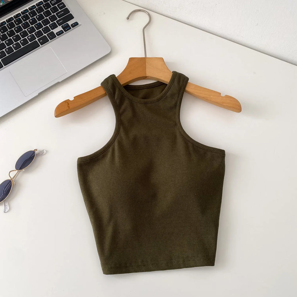 Women's Candy Color Bodycon Camisole