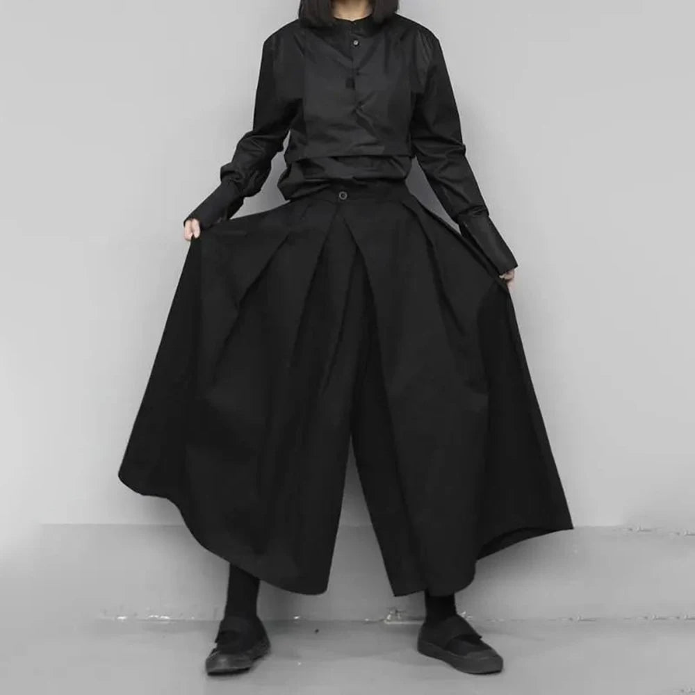 Men's Gothic Wide Leg Pants