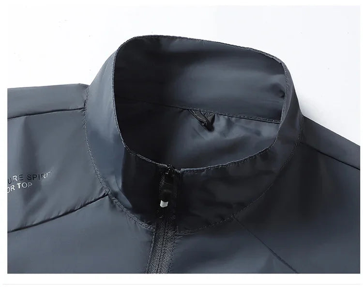 Men's Ultralight Zip-Up Skin Windbreaker