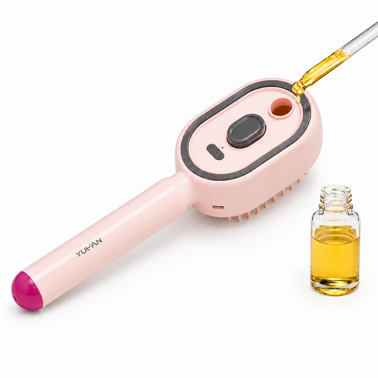 3 in 1 Multifunctional Electric Spray Massage Comb Vibrating Misting Hair Care Comb Detangling Volumizing Comb Gift for Women